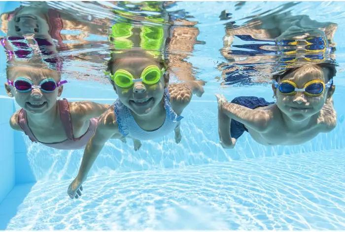 Actual product image Bestway Swimming goggles from 3 years Lil' Lightning, assorted