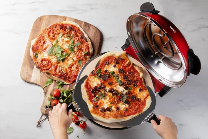 Produktbild Domo ELEKTRISCHER PIZZAOFEN Pizzabäcker (Pizzaofen Elektro)