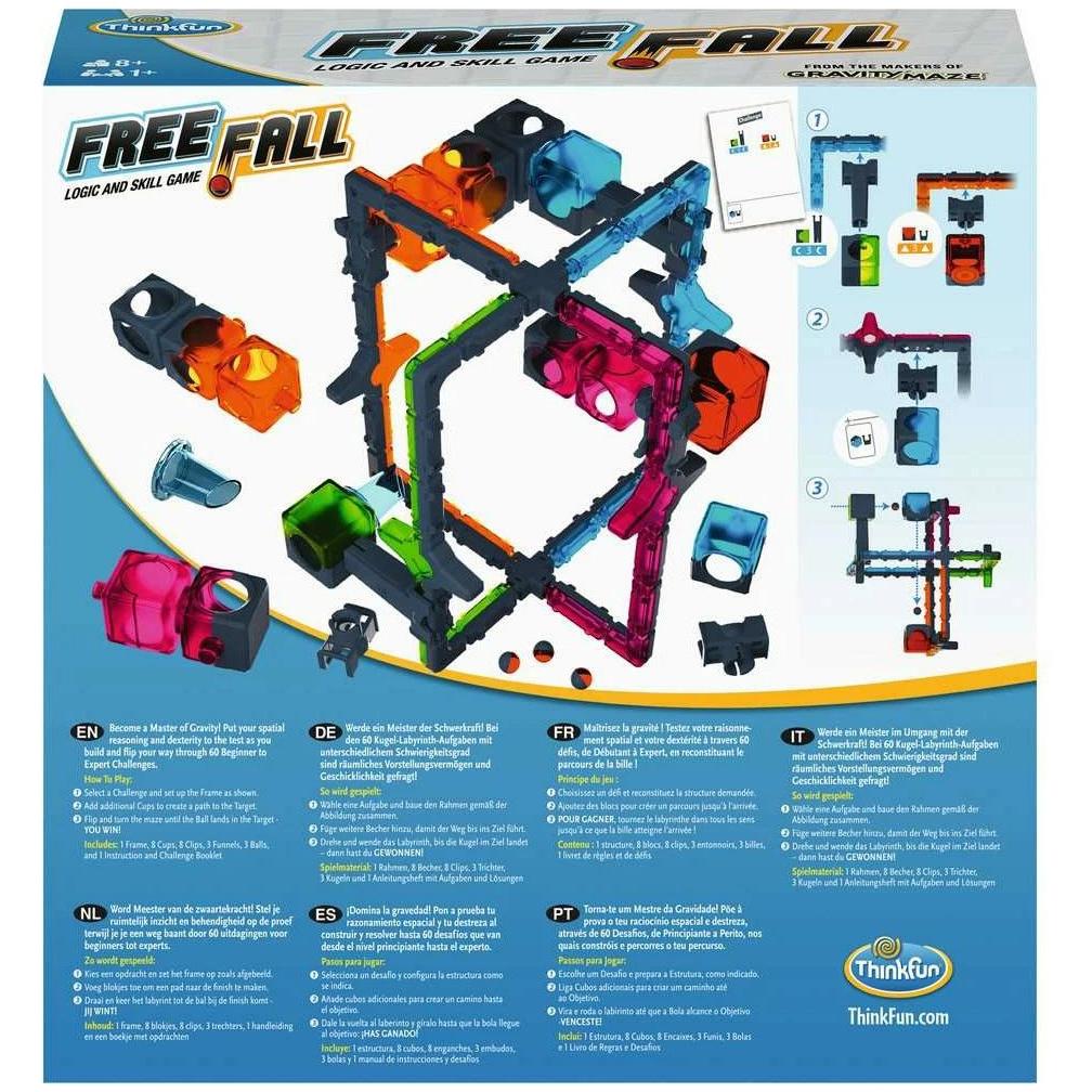 Thumbnail - Thinkfun Free Fall (Englisch, Französisch, Italienisch, Portugiesisch, Niederländisch, Spanisch)