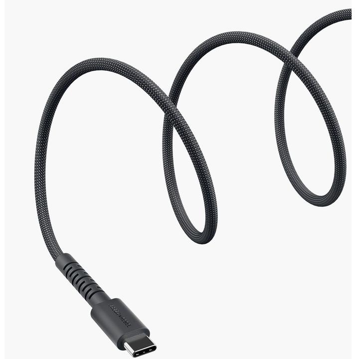 Immagine prodotto Fresh'N Rebel Fresh 'n Rebel USB-C zu USB-C silikon geflochtenes Kabel "FlexWave" 3m, 100W, Storm Grey (3 m, 100 W)