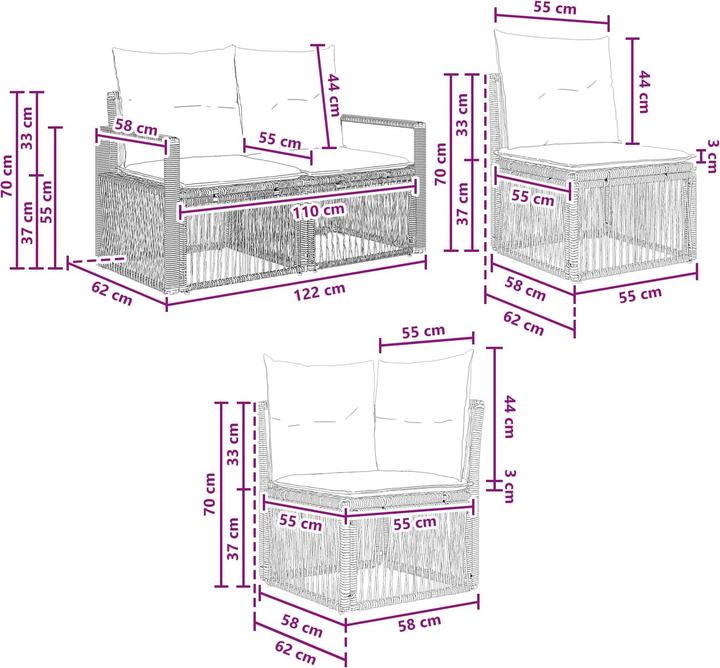 Image du produit vidaXL gartenmöbel