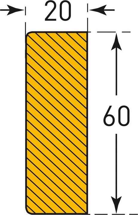 Actual product image Moravia MORION surface protection rectangle 60/20