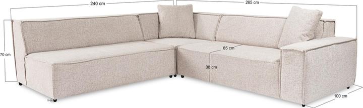 Produktbild Atelier del Sofa Puzzle (Ecksofa)