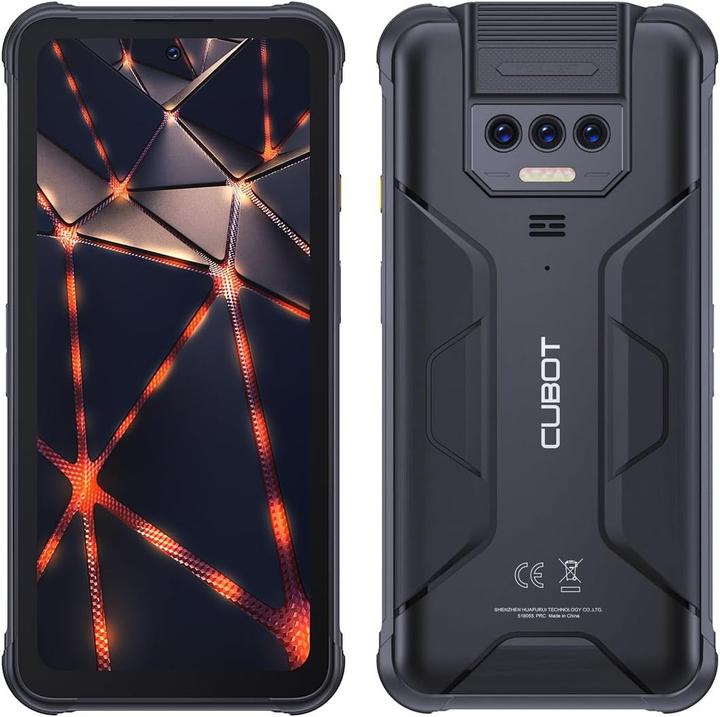 Produktbild Cubot KingKong 8 LTE 12GB RAM 256GB Black EU (256 GB, Schwarz, 6.53", Dual SIM, 4G)