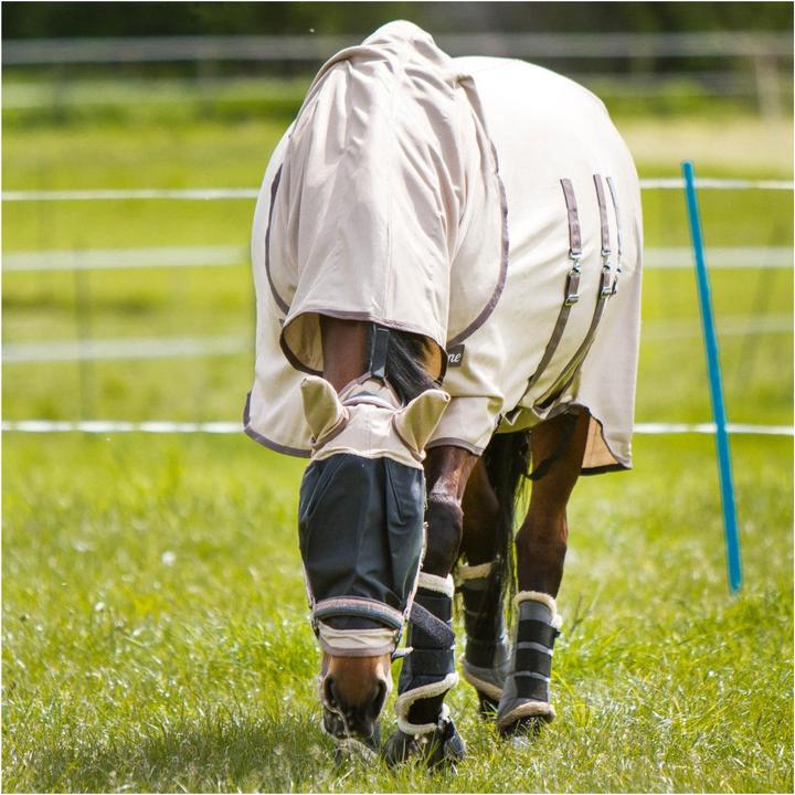 Actual product image Stallone Summer Guard fly mask