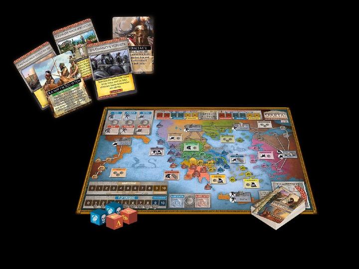 Image du produit Spielworxx SPWD0009 - Sparta, jeu de plateau, pour 1-2 joueurs, à partir de 14 ans (FR edition) (Allemand)
