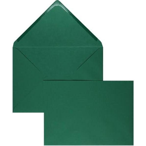 Blanke, Briefumschlag, Briefumschläge 225x315mm 160g/qm gummiert VE=100 Stück tannengrün (100 x)