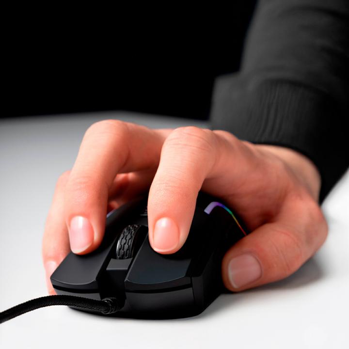 Actual product image Proove Wired Gaming Mouse Assembler, RGB, 12400DPI, Black (Cable)