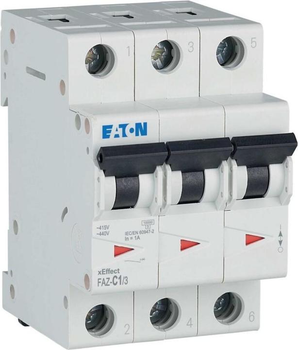 Produktbild Eaton MOE FAZ-C1/3 Einbau-Automat 3p