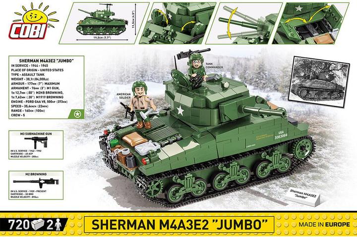 Image du produit Cobi Sherman M4A3E2 Jumbo