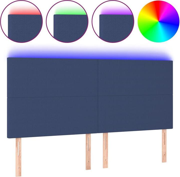 Image du produit vidaXL LED Kopfteil (180 x 5 x 128 cm)
