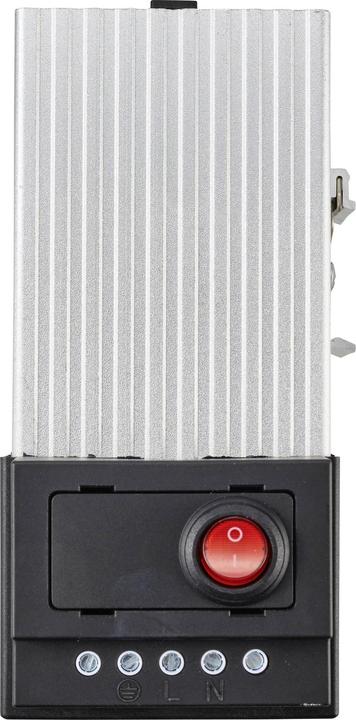 Actual product image Tru Components TC-NTL522-S-250W Enclosure heater 230 V/AC (max) 250W (L x W x H) 182 x 85 x 118
