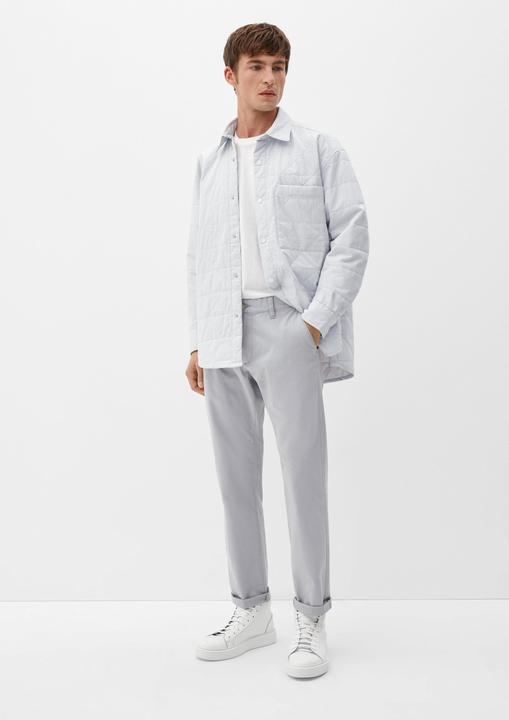 Produktbild s.Oliver Hemd Relaxed: Overshirt mit Steppung (L)