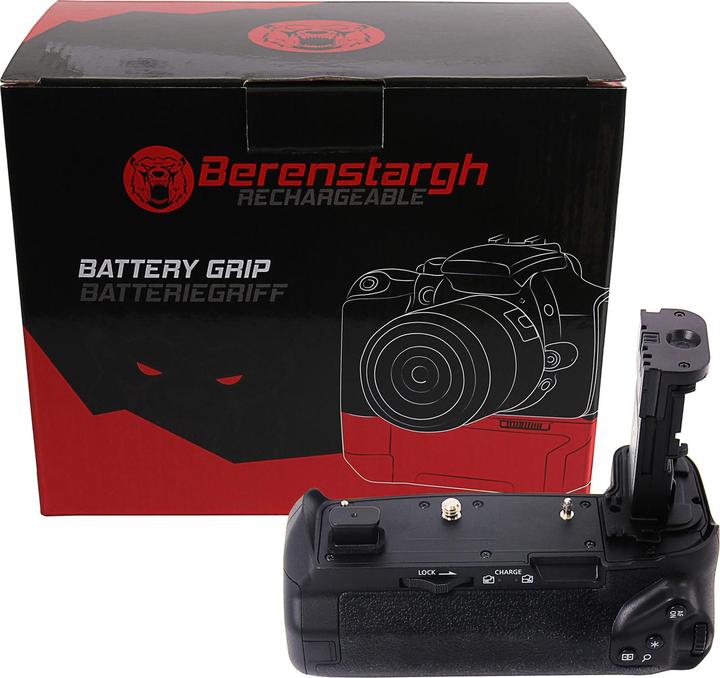 Produktbild Berenstargh Batteriegriff BG-E22 für Canon EOS-R für 2 x LP-E6N Akku inkl. Fernbedienung (Batteriegriff)