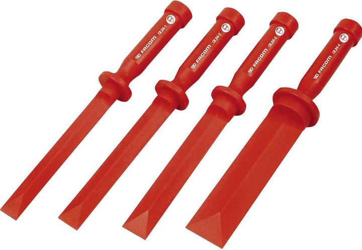 Actual product image Facom Plastic chisel, set, 4pcs.