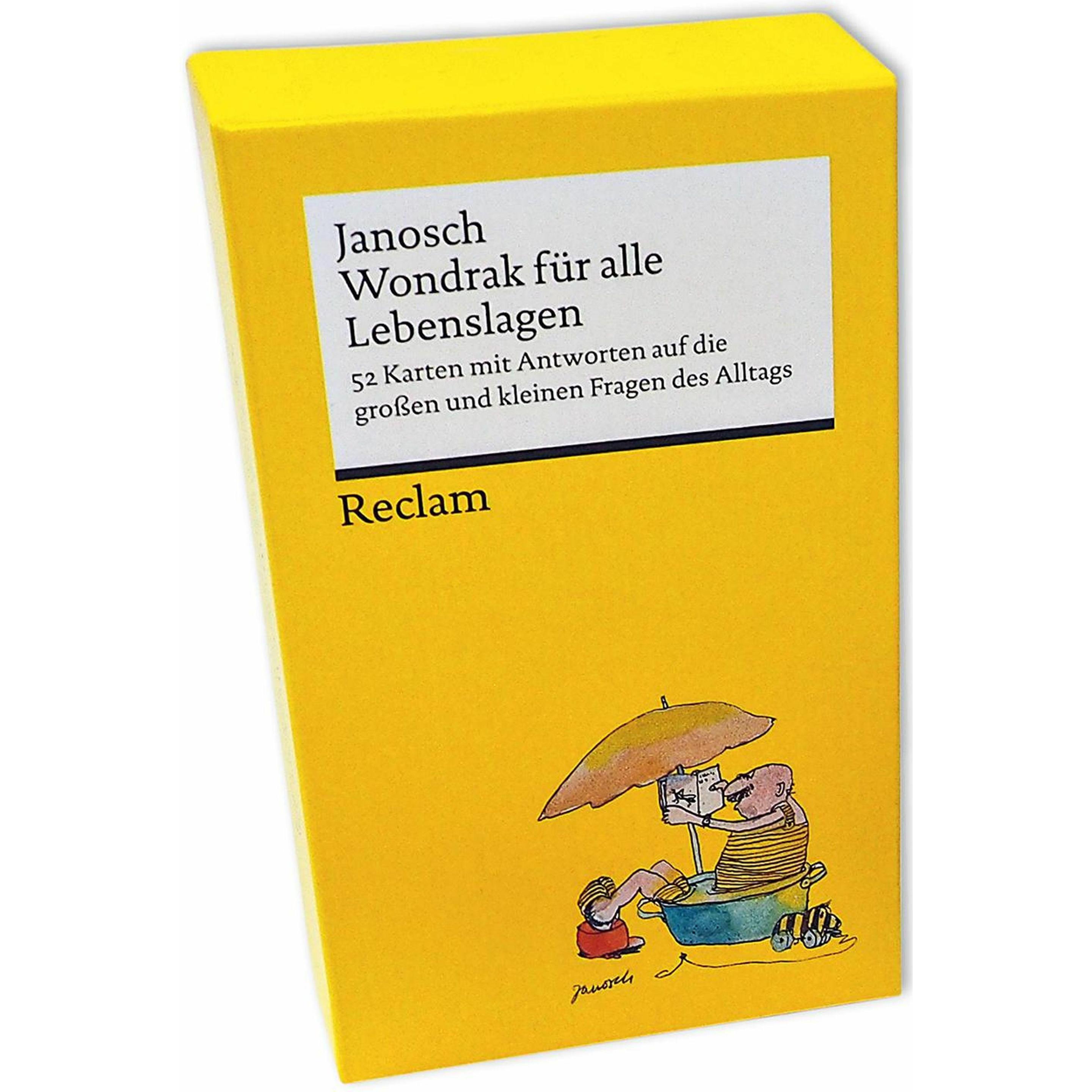 Reclam Wondrak für alle Lebenslagen Kartenbox (Deutsch) (K5 096233002)