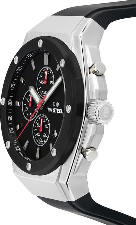 Produktbild TW-Steel CE4104 CEO Tech Chronograph Herrenuhr 44mm 10ATM (Chronograph, 44 mm)