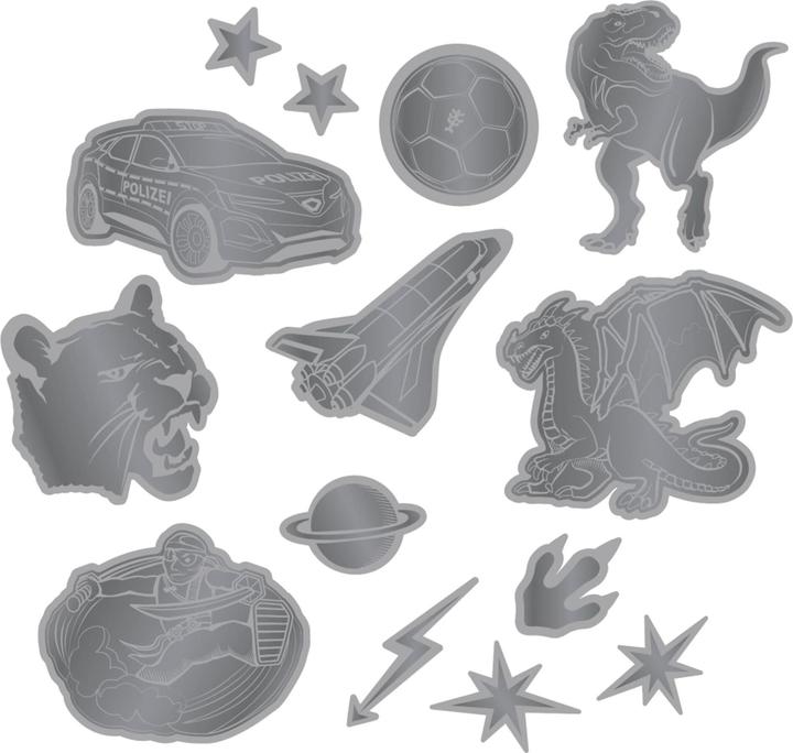 Step by Step Reflectors stickers