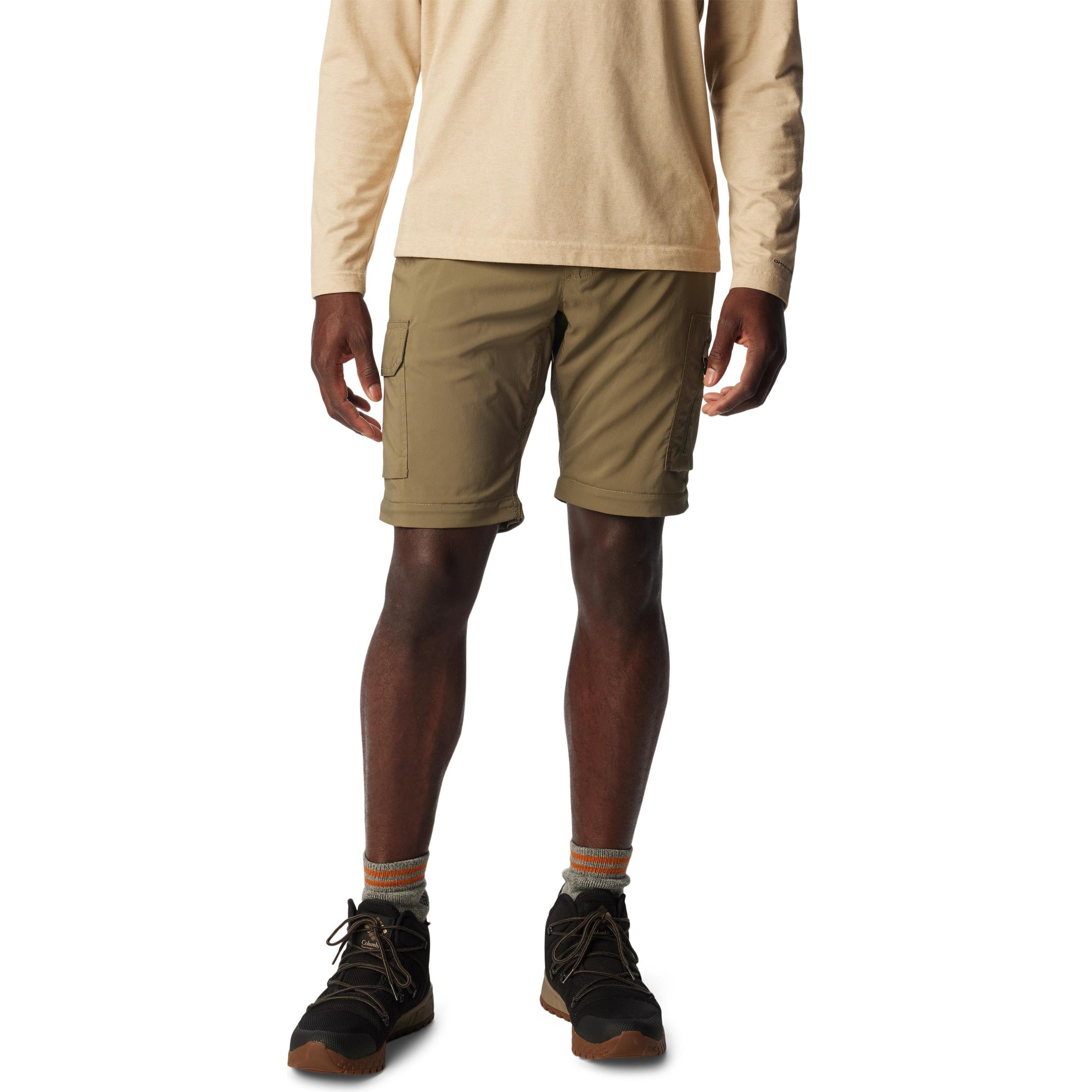 Columbia, Herren, Outdoorhose, Silver Ridge Utility Convertible Pant (32), Grün, 32