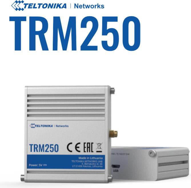 Produktbild Teltonika LTE-Industriemodem TRM250