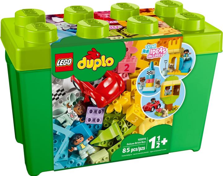 LEGO Deluxe Steinebox – Foerdert Kreativitaet, Motorik & Fantasie schon im Kleinkindalter