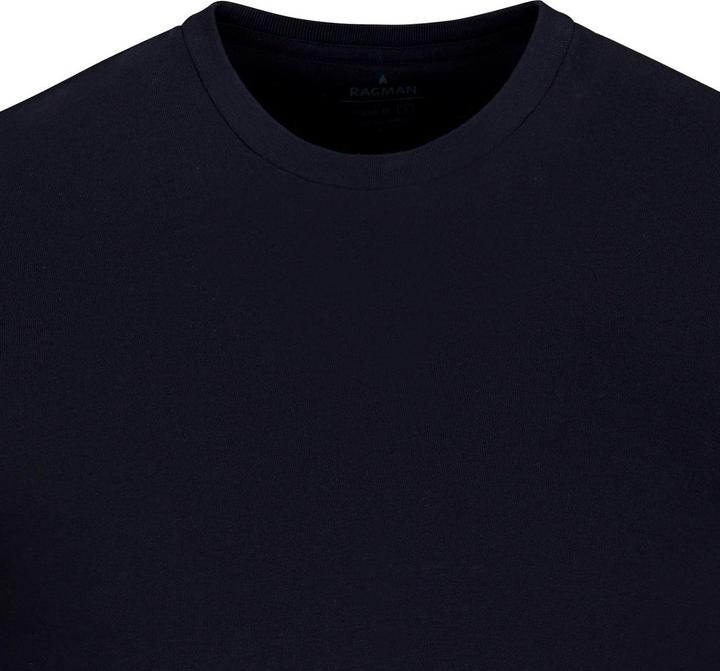 Produktbild Ragman 6er Pack Basic Unterhemd / Shirt Kurzarm (L)