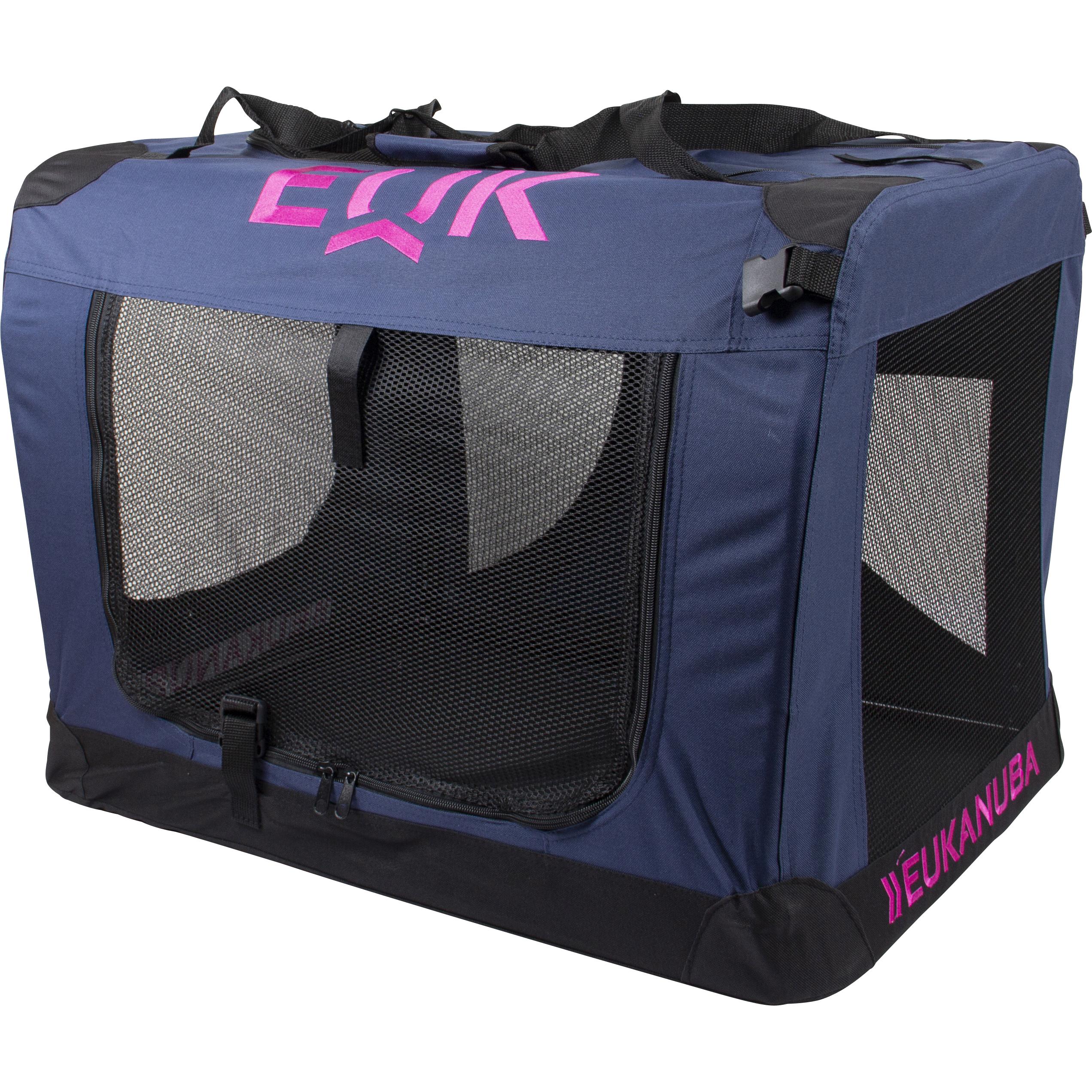 Eukanuba Cassa morbida per animali domestici, 60x42x42 cm, bl/sort M, Trasporto animali