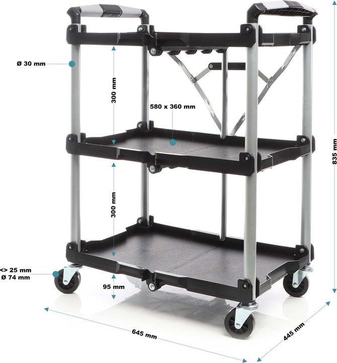 Actual product image Wiltec Rollwagen
