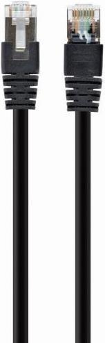 Produktbild Gembird PP6A-LSZHCU-BK-0.5M Netzwerkkabel Schwarz 0,5 m Cat6a (SFTP, CAT6a, 0.50 m)