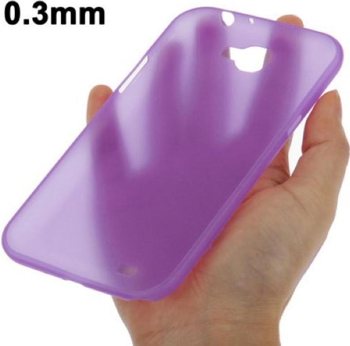Actual product image König Design Protective cover Case Ultra thin 0,3mm for mobile Samsung Galaxy Note 2 N7100 Purple / Violet (Samsung Galaxy Note 2 N7100)