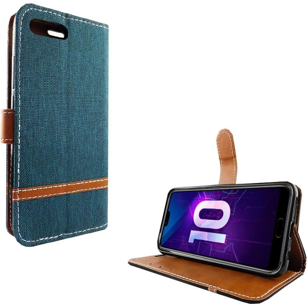 König Design Hülle Handy Schutz für Huawei Honor 10 Case Cover Tasche Wallet Etui Handyhülle (Honor 10), Smartphone Hüll...