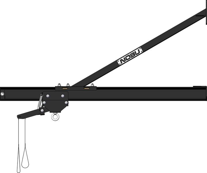 Immagine prodotto Nobu Athletics Supporto per sacchi da boxe a parete Pro con guida di stoccaggio