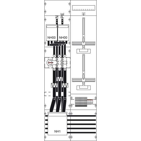 Striebel & John, Verteilerschrank Zubehör, Striebel&John Mess-u.Wandlerfeld KA4270