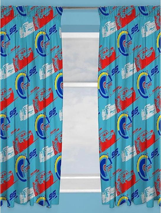 Image du produit Cars Rideaux à plis (182 x 167 cm)