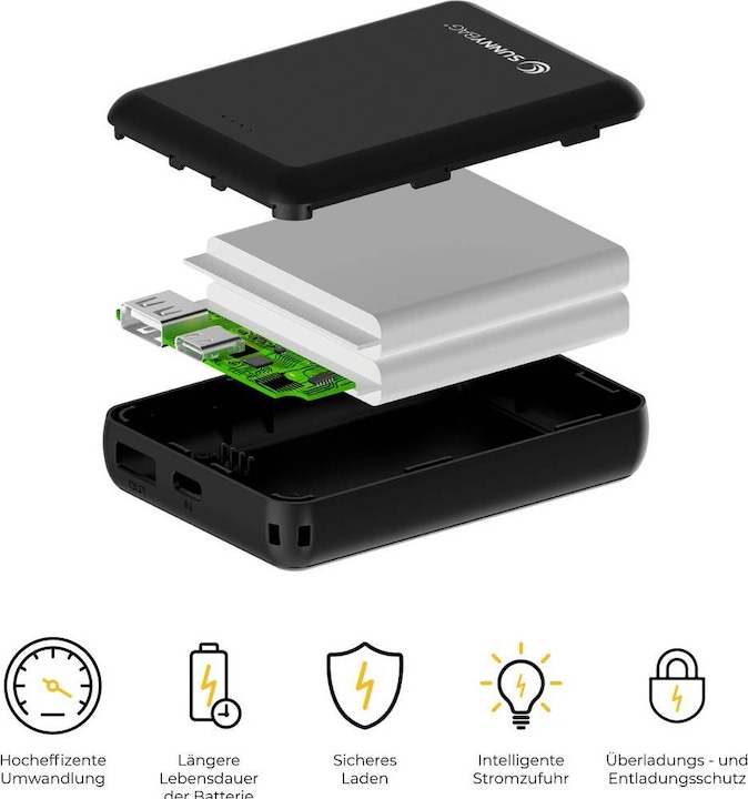 Actual product image Sunny Bag Compact10000 (10000 mAh, 37 Wh)