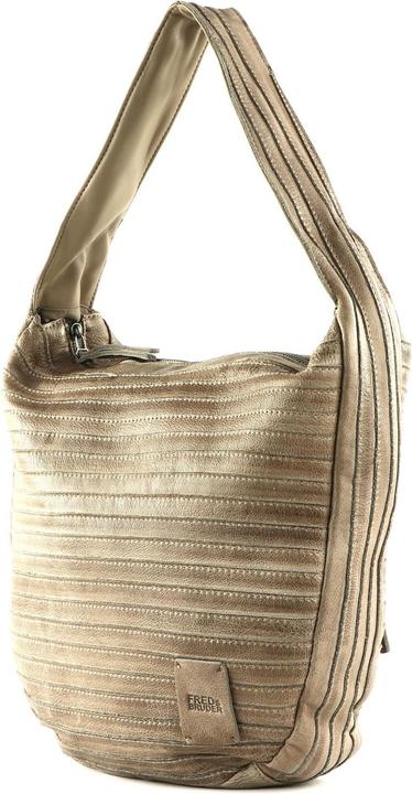 Actual product image FredsBruder Ibbick leather shoulder bag 35 cm