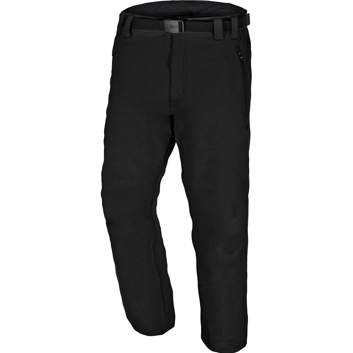 CMP Campagnolo, Herren, Outdoorhose, Soft Shell Trekking Hose (56, 3XL), Schwarz, 3XL, 56