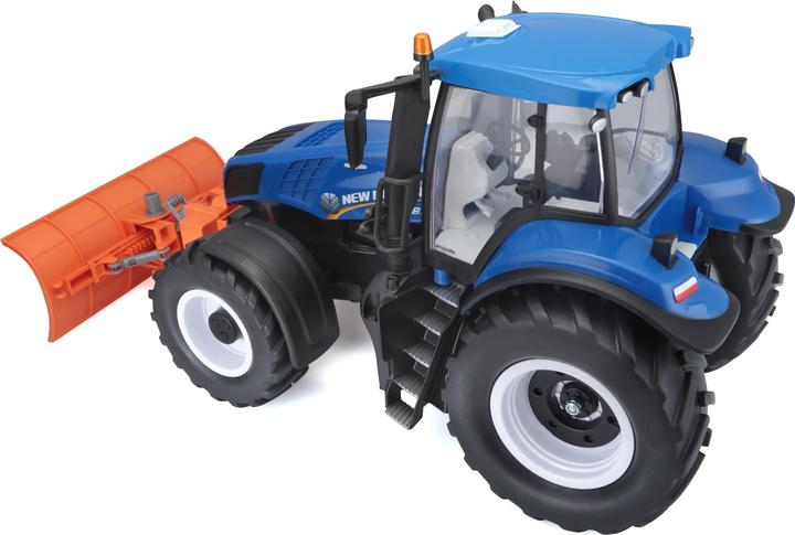 Productafbeelding Maisto New Holland trekker met sneeuwploeg
