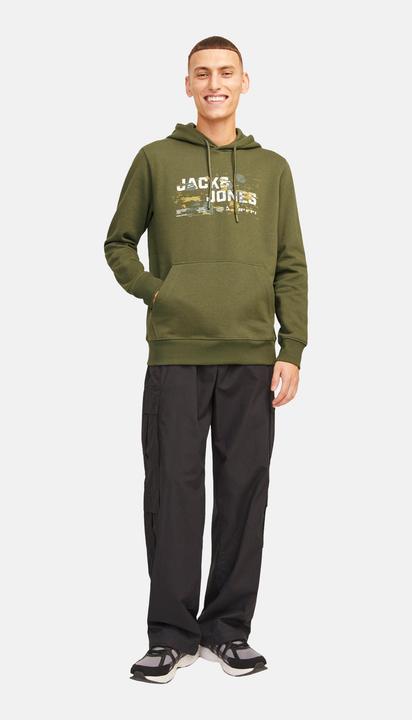 Produktbild Jack & Jones Jcooutdoor Logo Sweat Hood Sn (S)