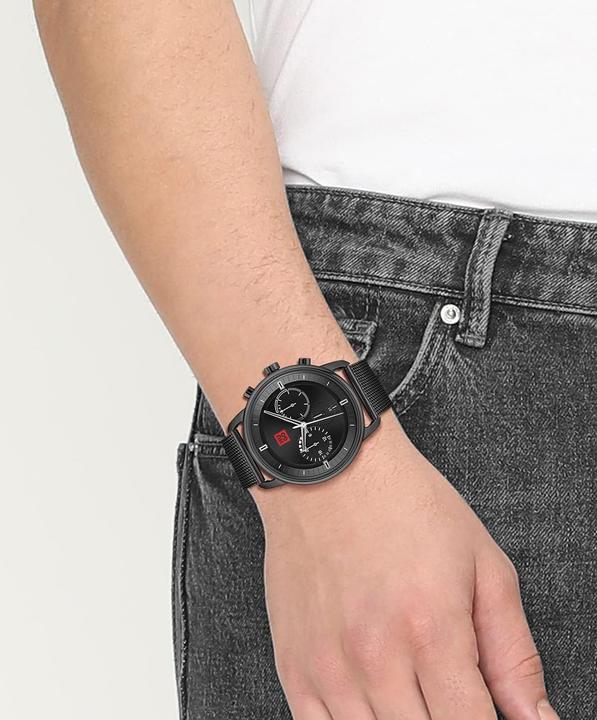 Image du produit HUGO Montre multifonction étanche avec affichage analogique (Montre analogique, 44 mm)