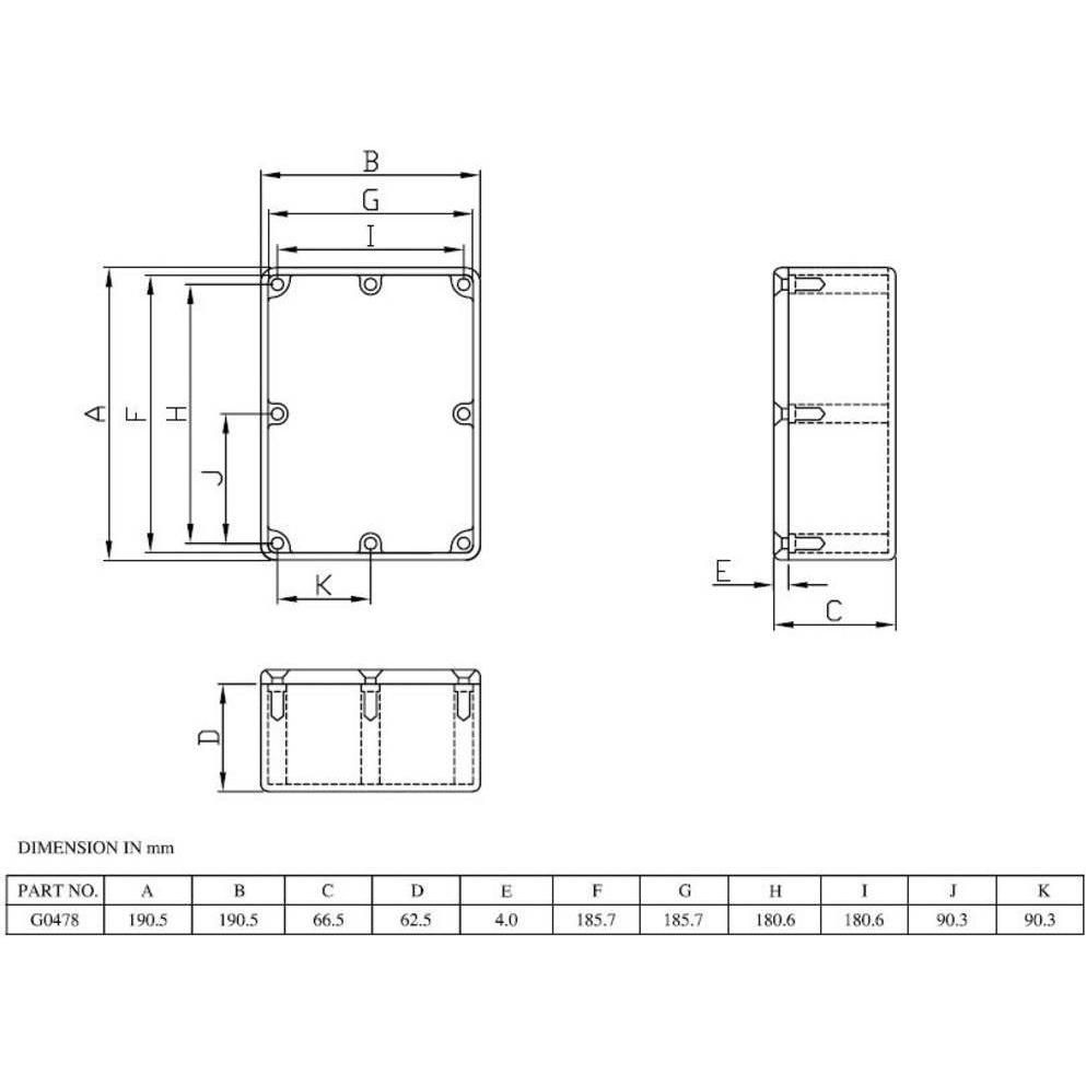 Thumbnail - Gainta Gehäuse (Gehäuse), Elektronikzubehör + Gehäuse, Silber