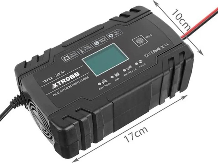 Actual product image PRO-mounts Automatic rectifier for 12V or 24V battery (24V, 12V)