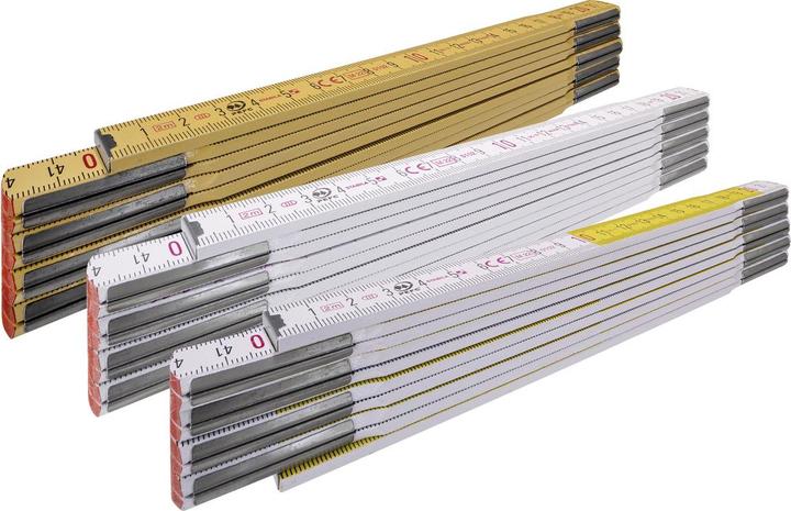Actual product image Stabila Wooden folding ruler 600 series (200 cm)