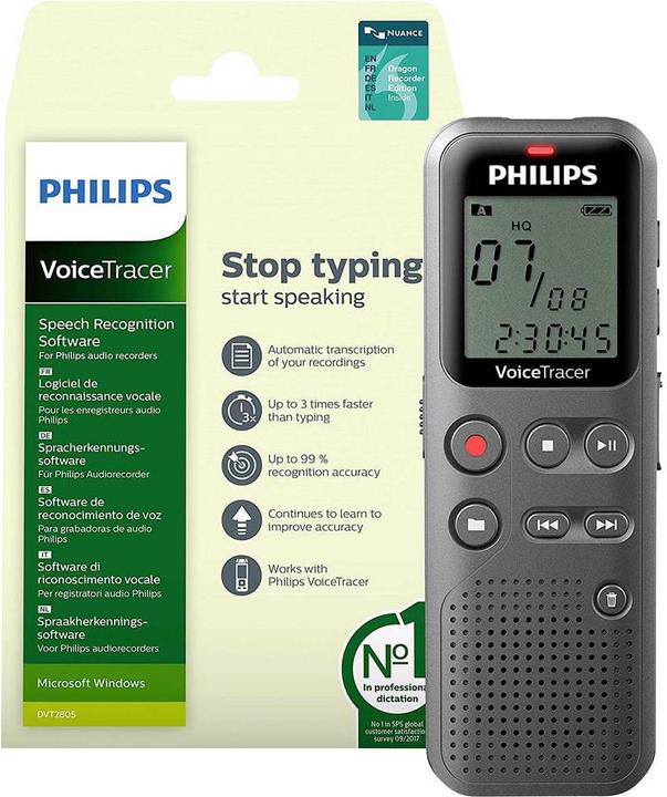 Produktbild Philips Digitales Diktiergerät (4 GB)