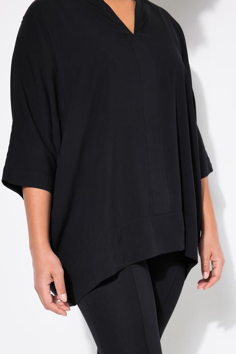 Produktbild Miamoda Blusenshirt, oversized, Zipfelsaum (50, 52)