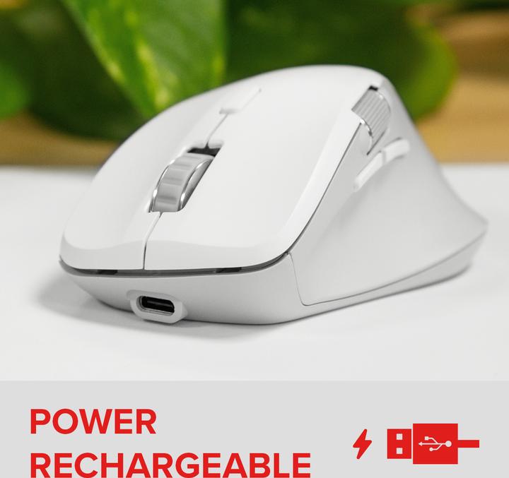 Immagine prodotto Speedlink LIBERA Rechargeable Mouse - Wireless, Bluetooth, Silent, white (Senza fili)