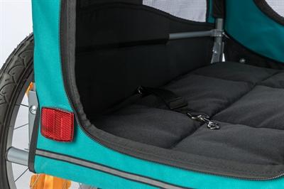 Produktbild Trixie Hondenfietskar Limited Edition Zwart / Turquoise (Hund, Reflektoren)