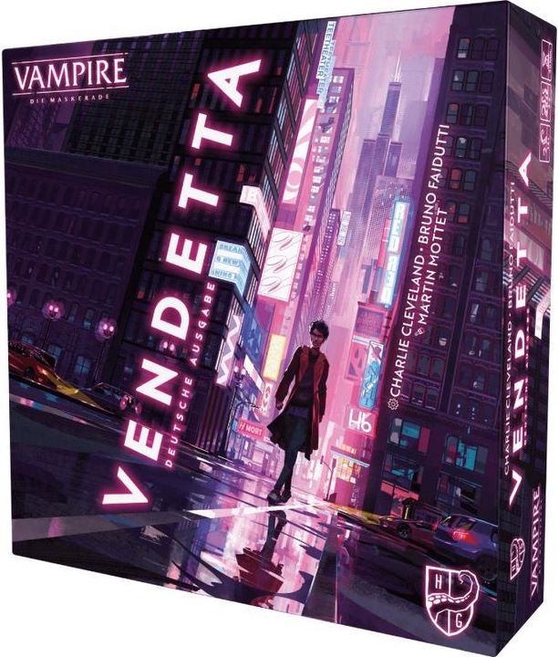 Immagine prodotto Horrible Guild HR021 - Vampire: Vendetta - gioco di carte, per 3-6 giocatori, da 14 anni (edizione DE) (Tedesco)
