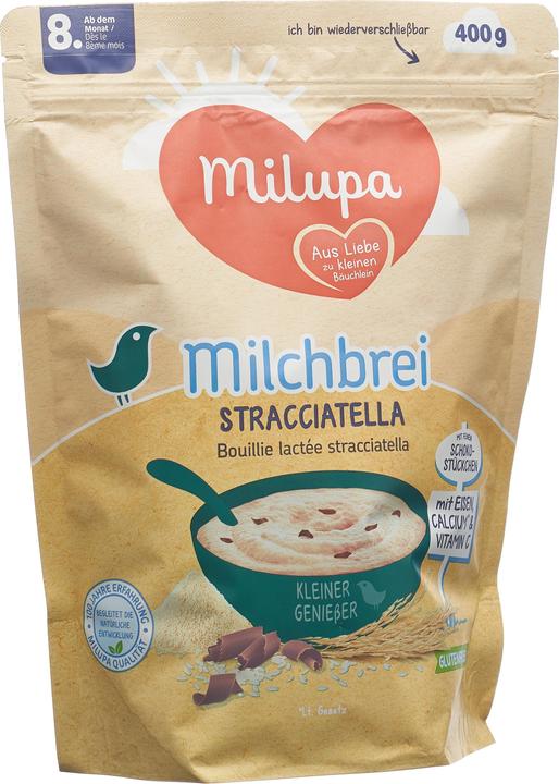 Actual product image Milupa Milchbrei Stracciatella (400 g)