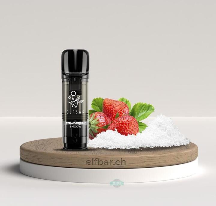 Image du produit Elfbar ELFA Pro - dosettes 2ml, Strawberry Snoow (Fraise)